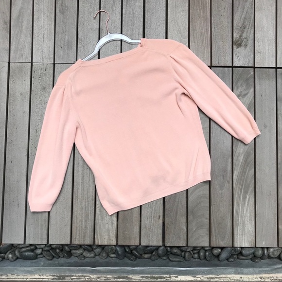 RUM RUNNER Coral Scoop Neck Knit ButtonUp Cardigan - Picture 3 of 5